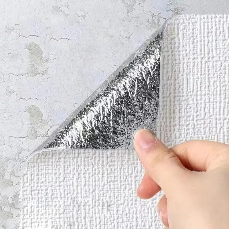Selbstklebende 3D-Wandpaneele aus XPE-Schaum mit Natursteinstruktur